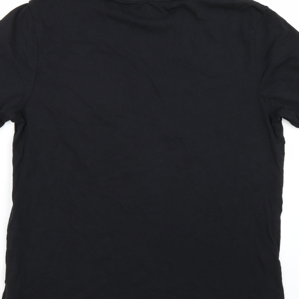 F&F Mens Black    T-Shirt Size L