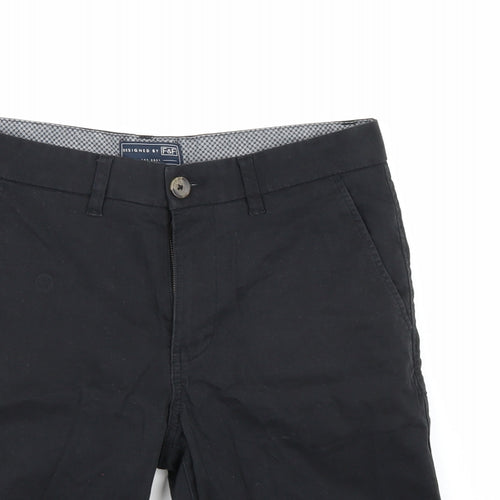 F&F Mens Black   Chino Shorts