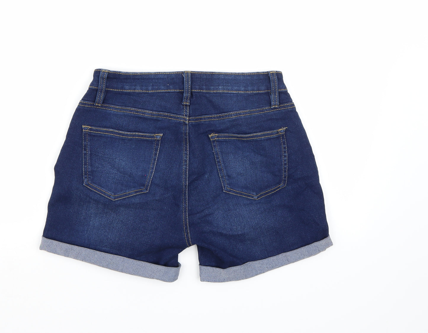 Denim co. Womens Blue  Denim Hot Pants Shorts Size 10
