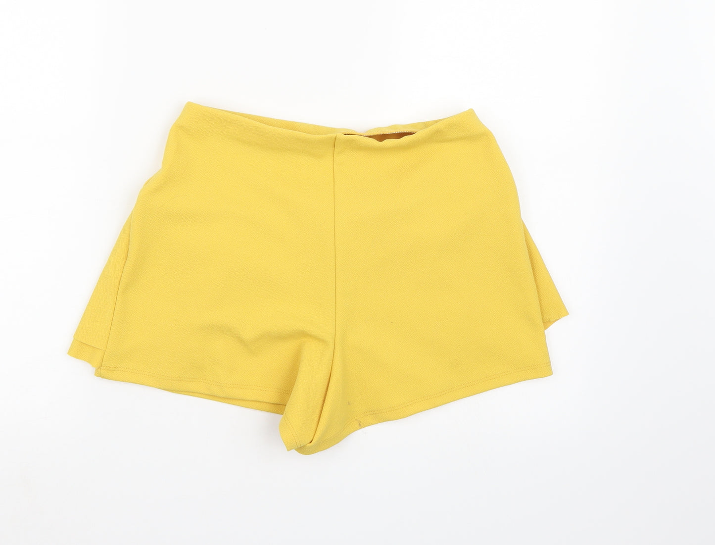 Candy Couture Girls Yellow   A-Line Skort Size 16 Years