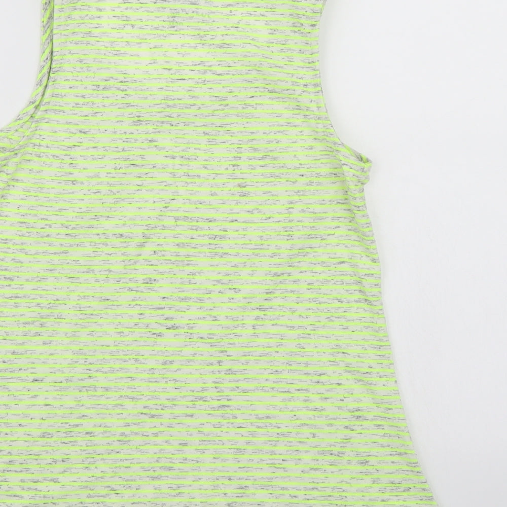 NEXT Girls Yellow Striped  Camisole Tank Size 15 Years