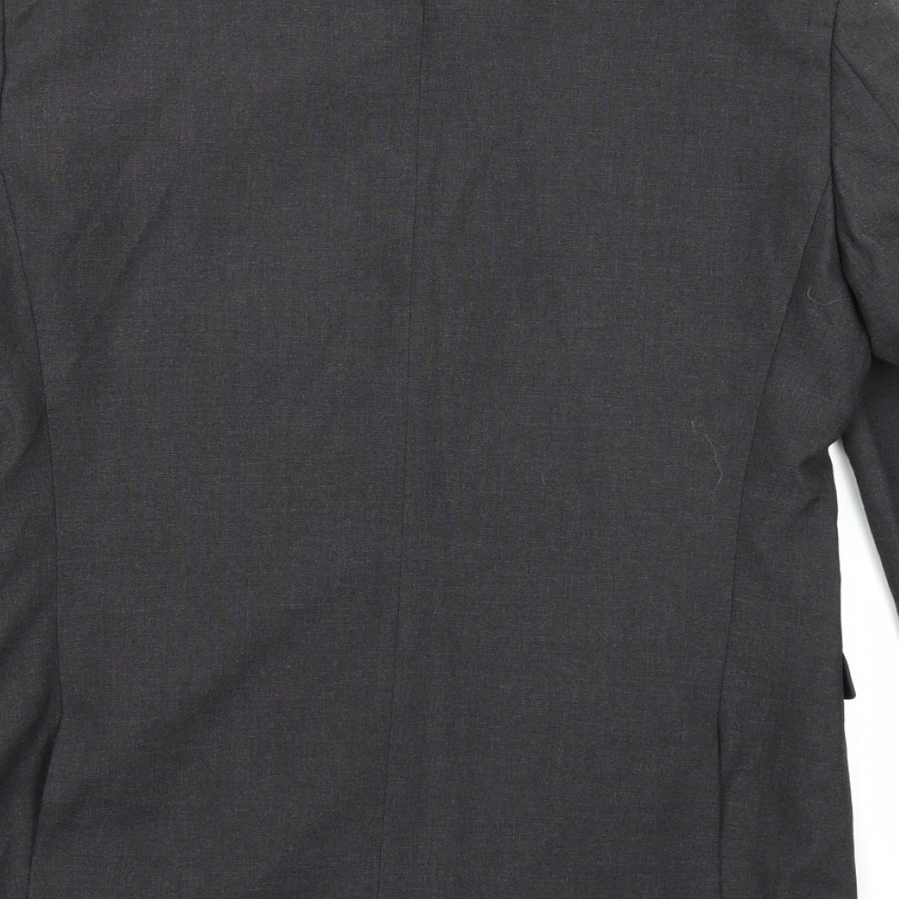 NEXT Mens Grey  Rayon Jacket Suit Jacket Size 42