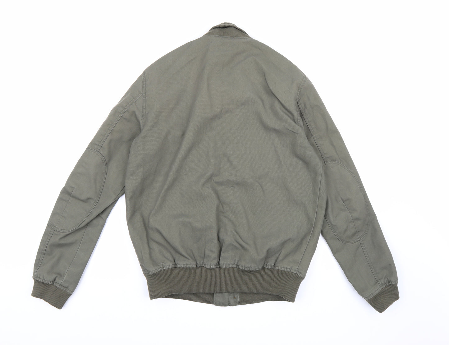 H&M Mens Green   Bomber Jacket Jacket Size M