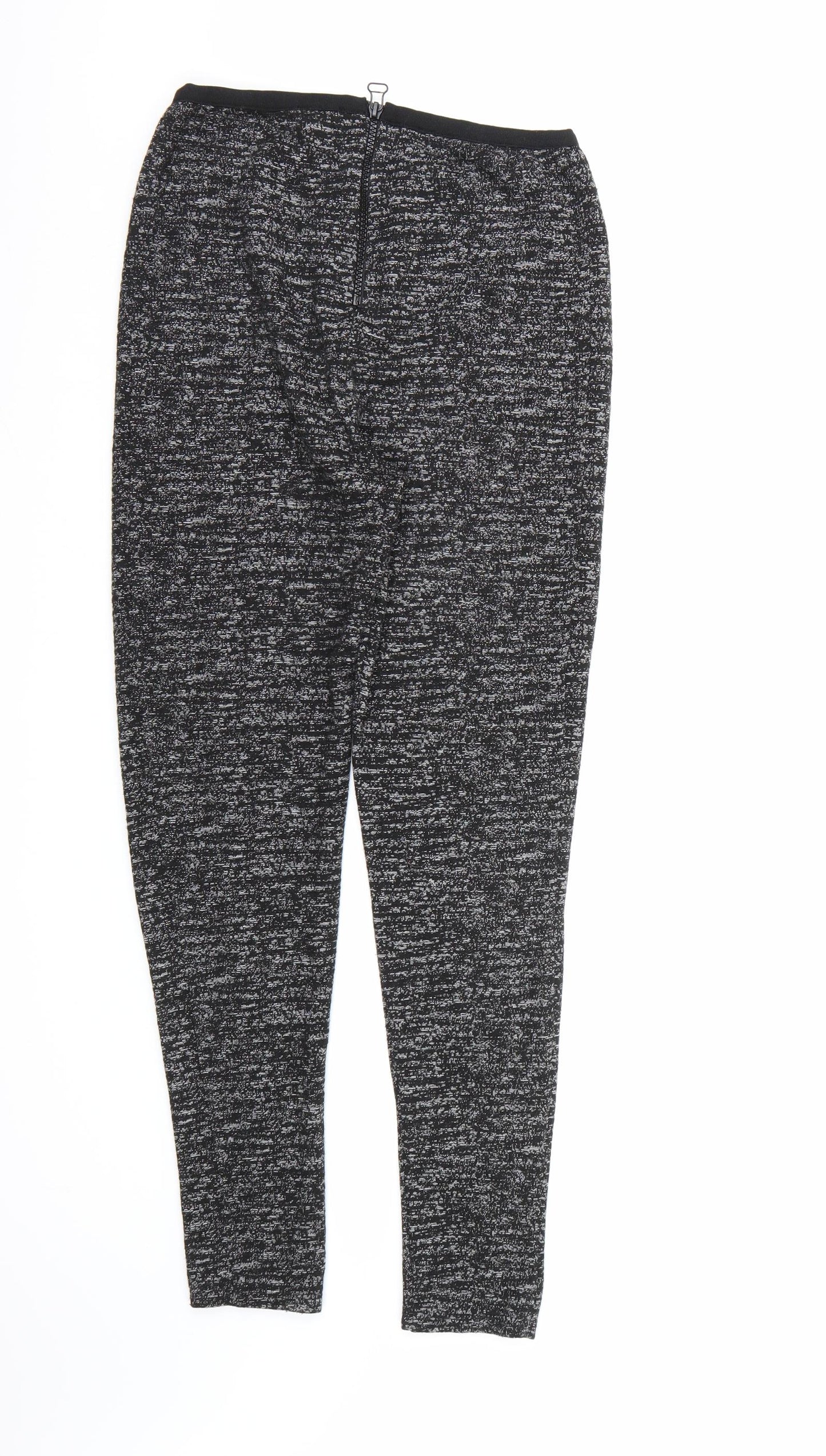 River Island Womens Black   Pedal Pusher Leggings Size 12 L26 in