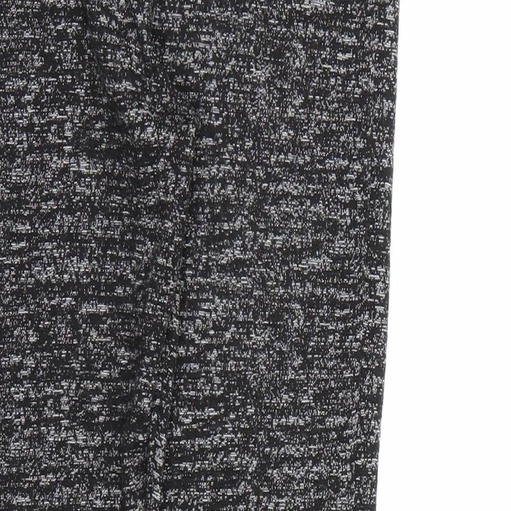 River Island Womens Black   Pedal Pusher Leggings Size 12 L26 in