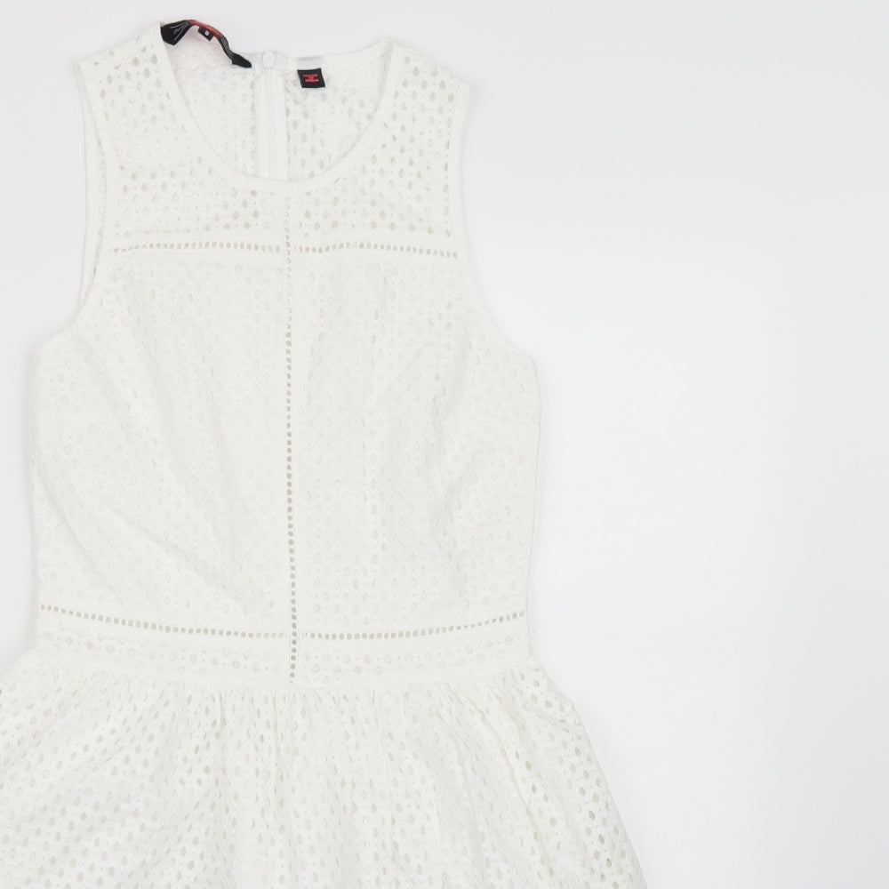 Superdry Womens White   A-Line  Size XS