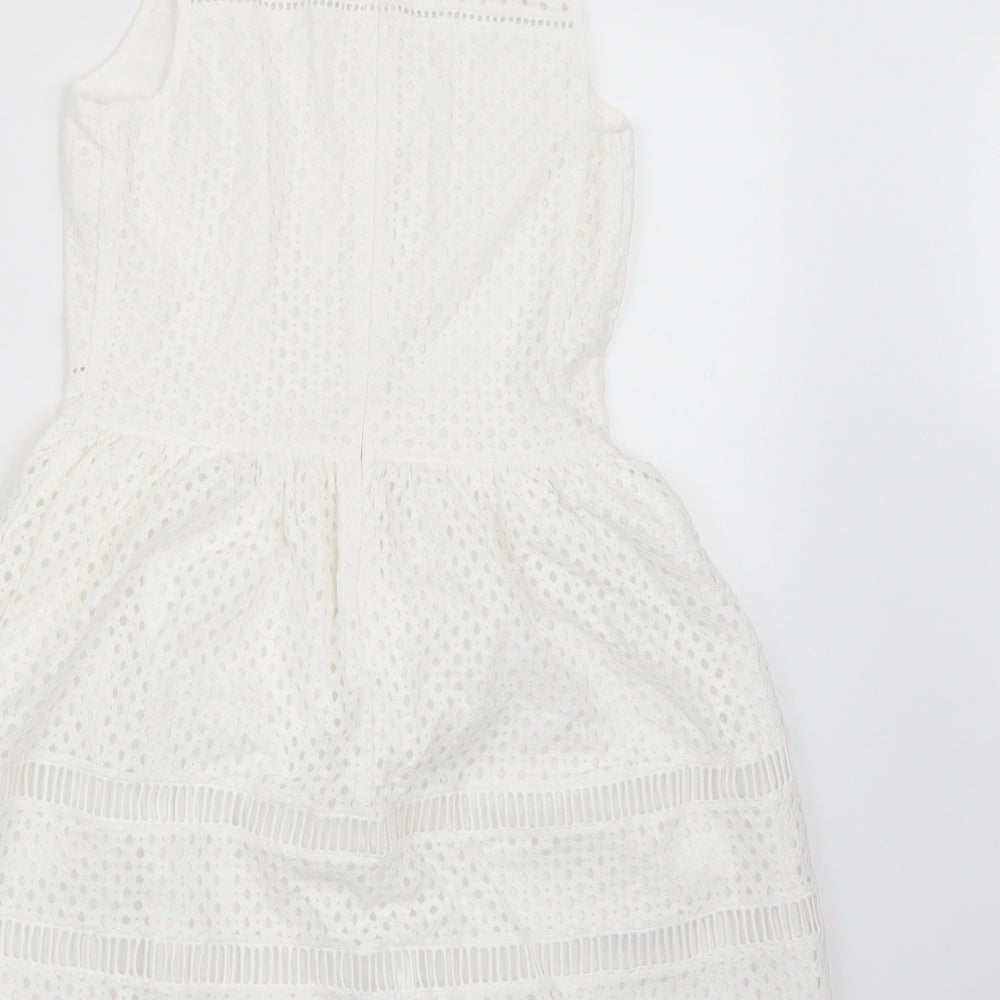 Superdry Womens White   A-Line  Size XS