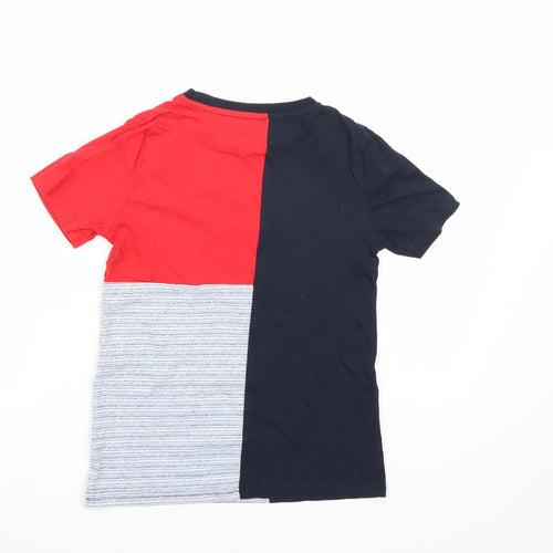TU Boys Multicoloured Striped  Basic T-Shirt Size 8 Years