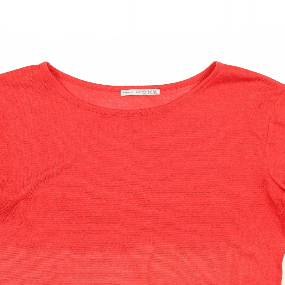 Atmosphere Womens Red   Pullover Jumper Size 14