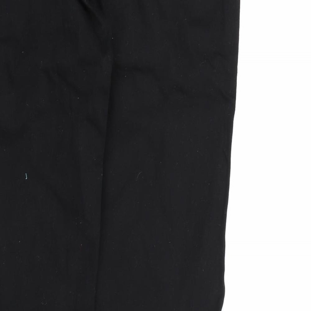 Wallis Womens Black  Denim Straight Jeans Size 14 L33 in