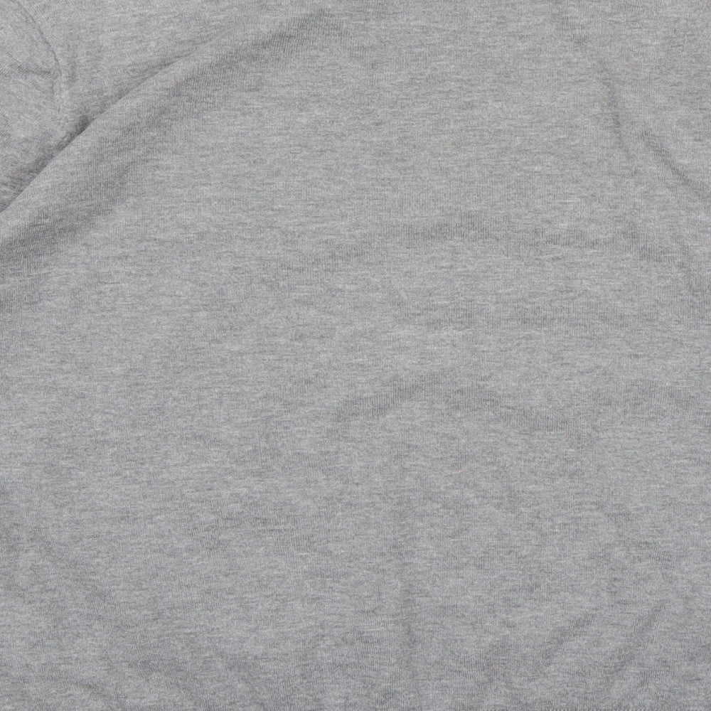F&F Mens Grey  Knit Pullover Jumper Size L
