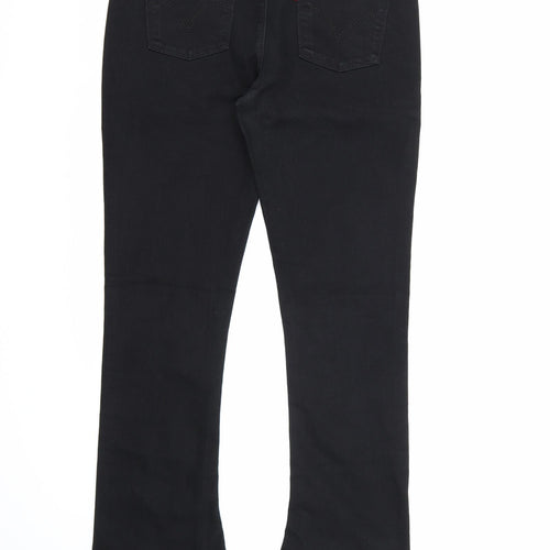 Levis Womens Black  Denim Bootcut Jeans  L32 in