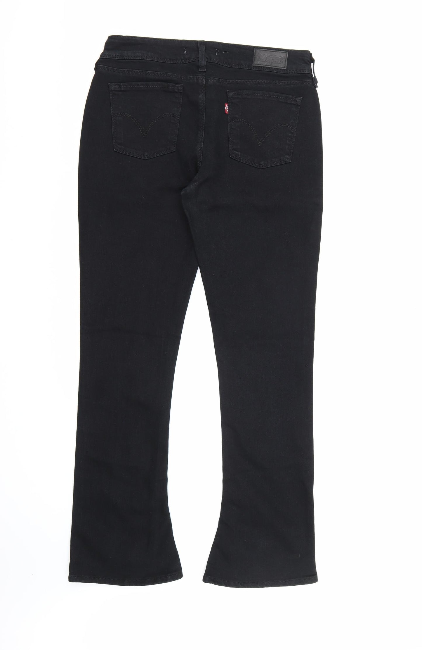 Levis Womens Black  Denim Bootcut Jeans  L32 in