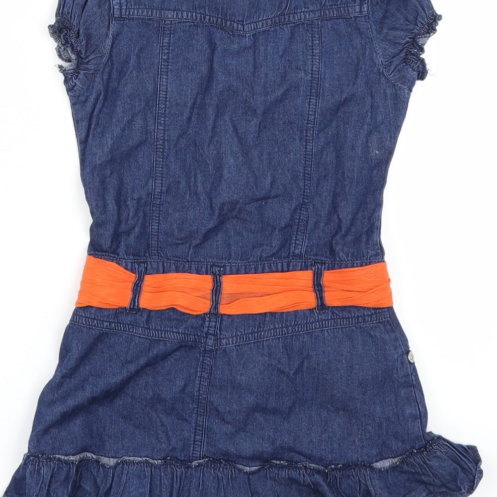 GUESS Girls Blue  Denim Shift  Size 4 Years