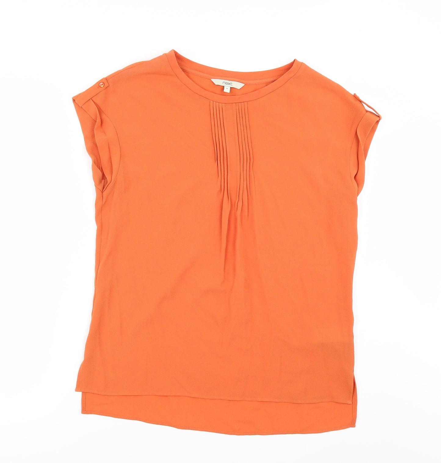 NEXT Womens Orange   Tunic Blouse Size 8