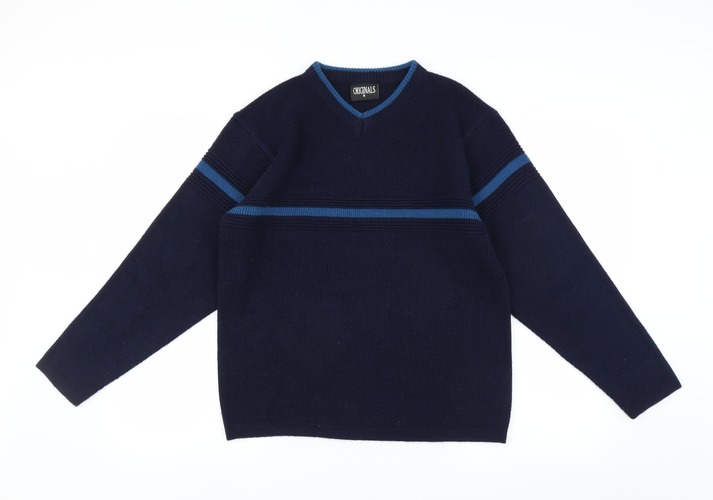 Originals Mens Blue   Pullover Jumper Size S
