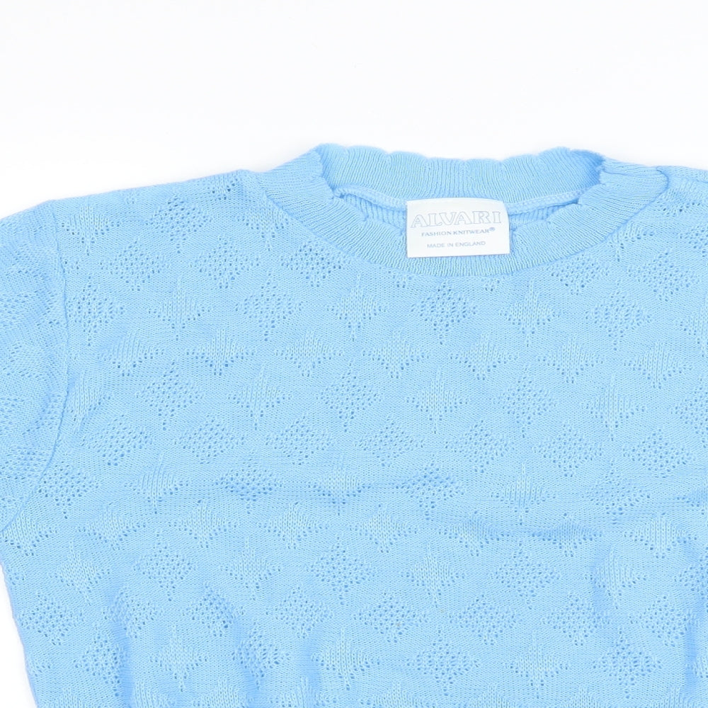 Alvari Womens Blue   Pullover Jumper