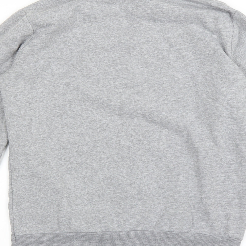 Disney Womens Grey   Pullover Sweatshirt Size S  - Beauty and the Beast