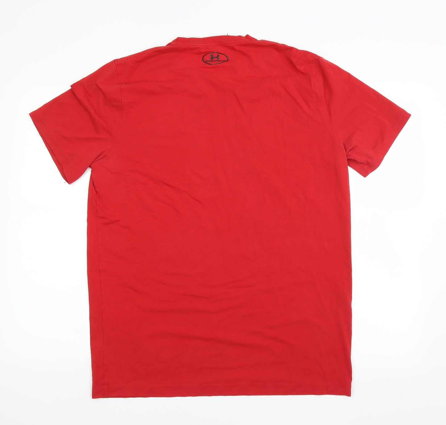 Under armour Mens Red    T-Shirt Size M
