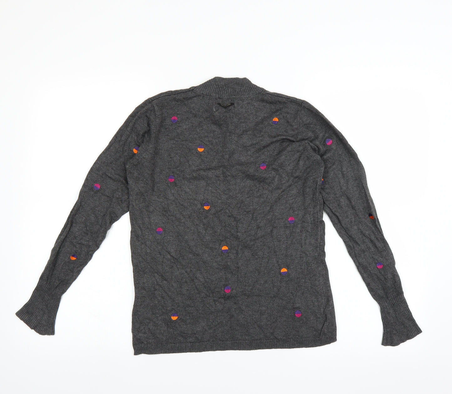 Numph Womens Grey   Pullover Jumper Size S
