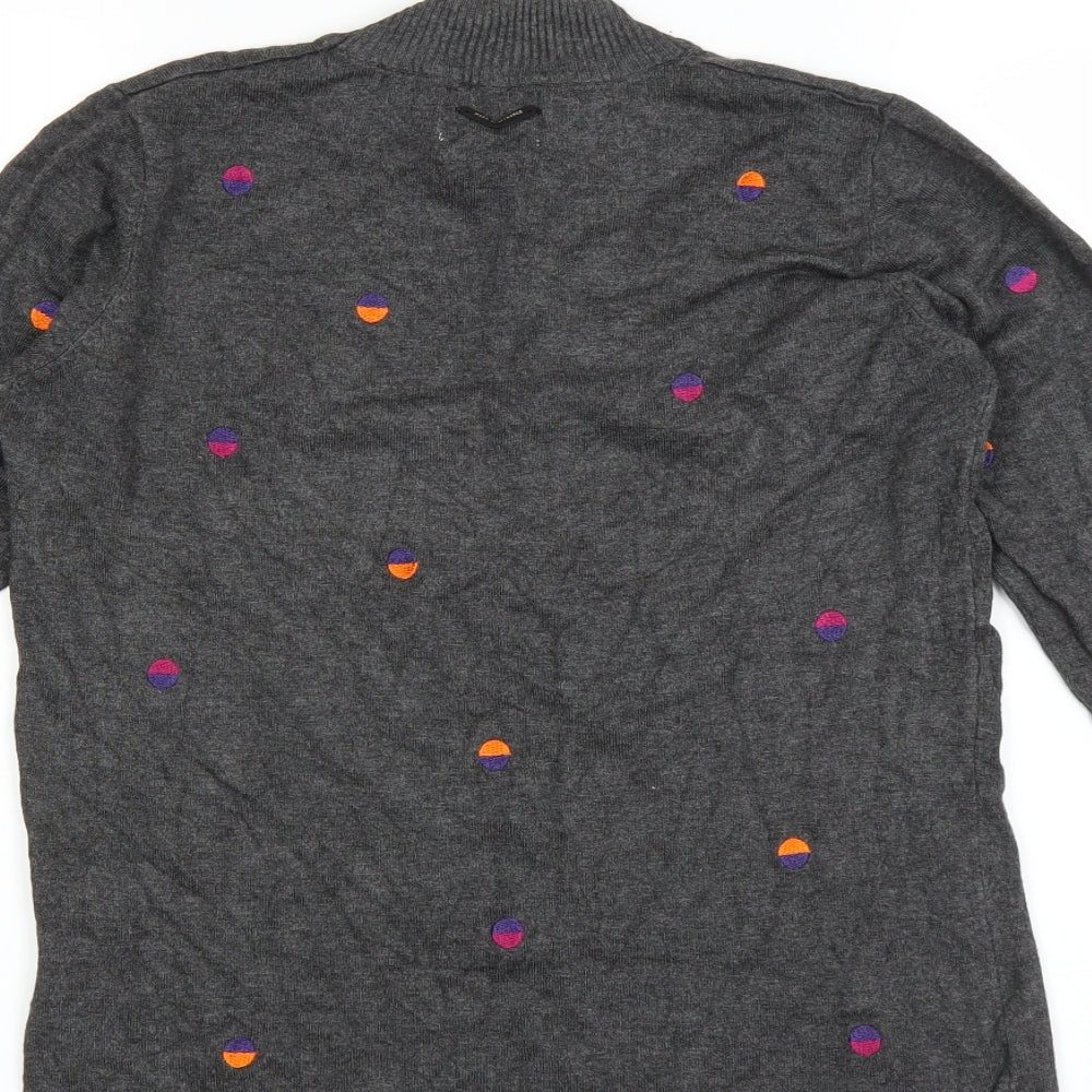 Numph Womens Grey   Pullover Jumper Size S