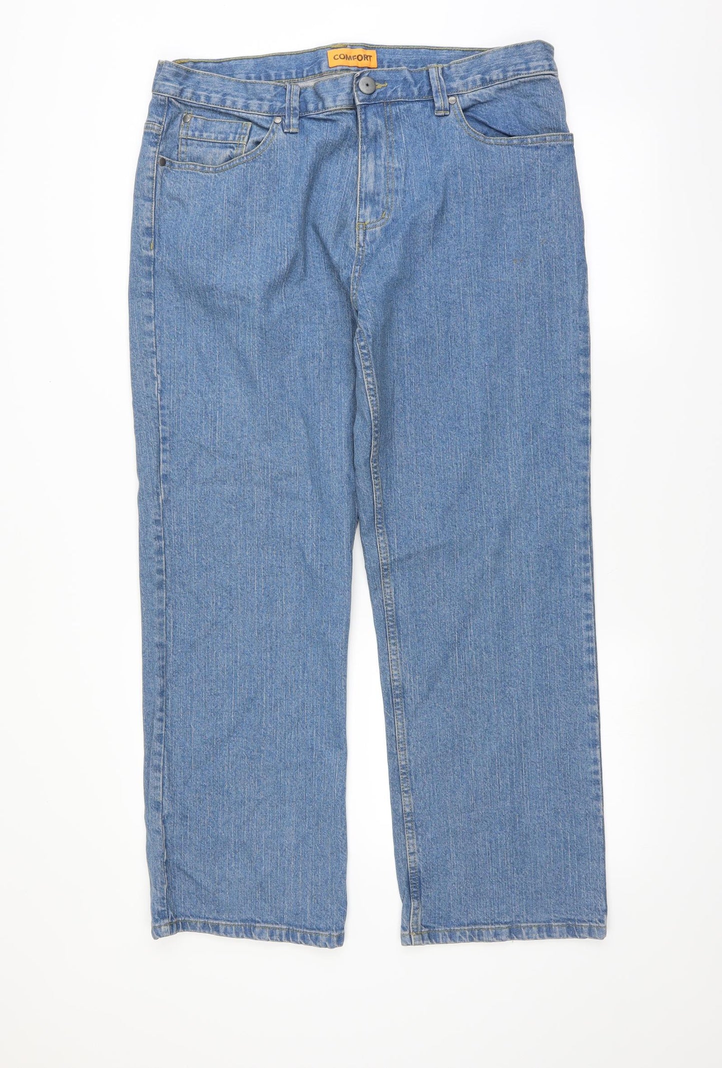 George Mens Blue   Straight Jeans Size 36 in L29 in