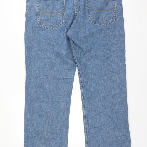 George Mens Blue   Straight Jeans Size 36 in L29 in