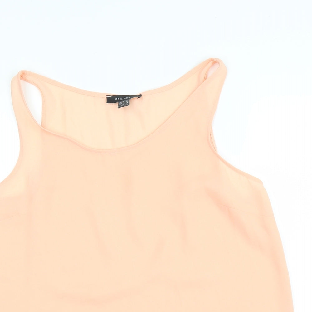 Primark Womens Orange   Basic Blouse Size 12