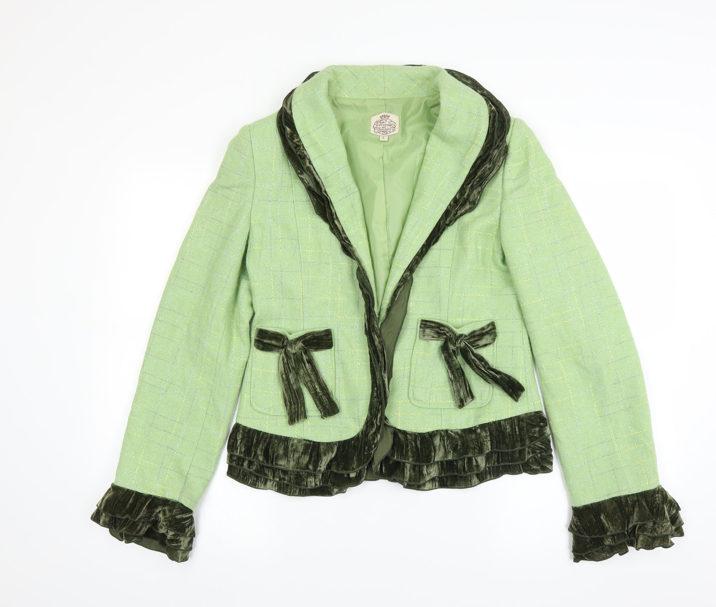 Queens Womens Green   Jacket  Size L