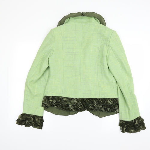 Queens Womens Green   Jacket  Size L