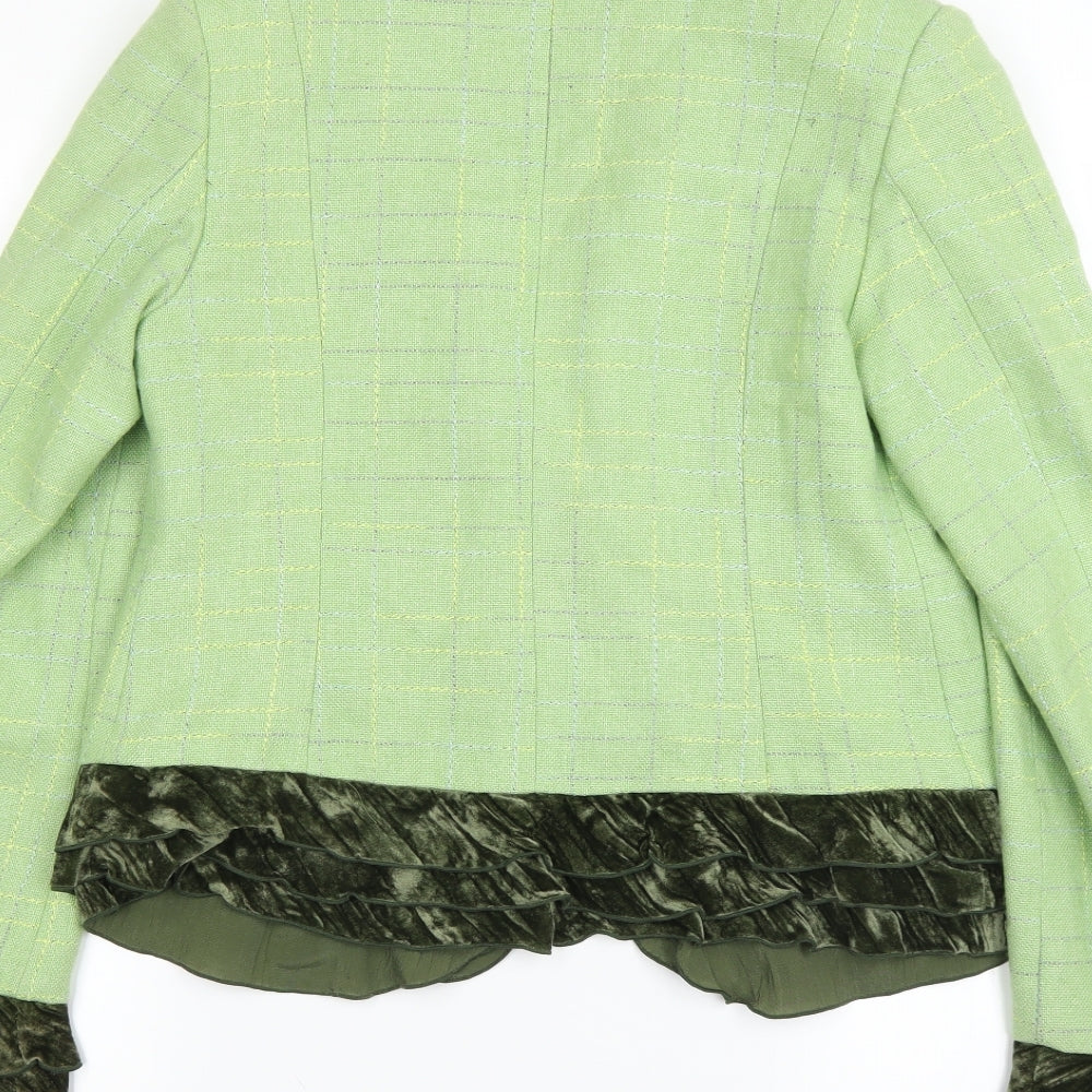 Queens Womens Green   Jacket  Size L
