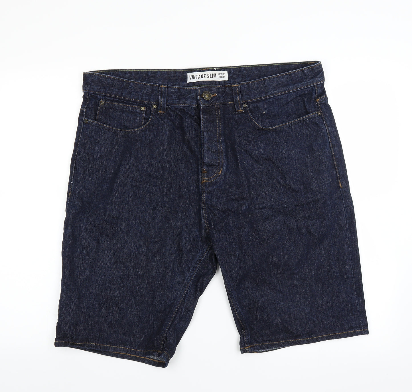 New Look Mens Blue   Bermuda Shorts Size 38 in