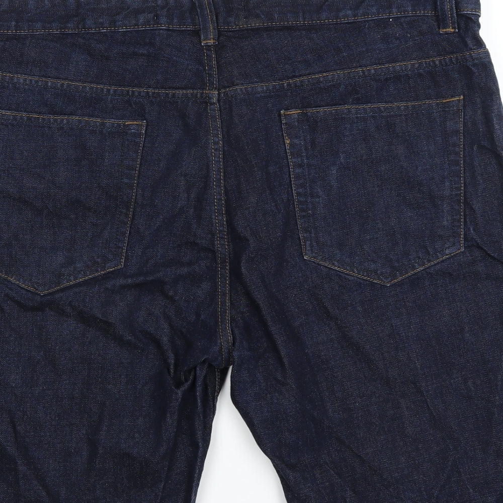 New Look Mens Blue   Bermuda Shorts Size 38 in