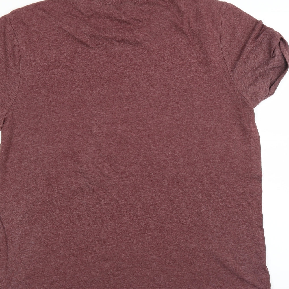 River Island Mens Red    T-Shirt Size XL