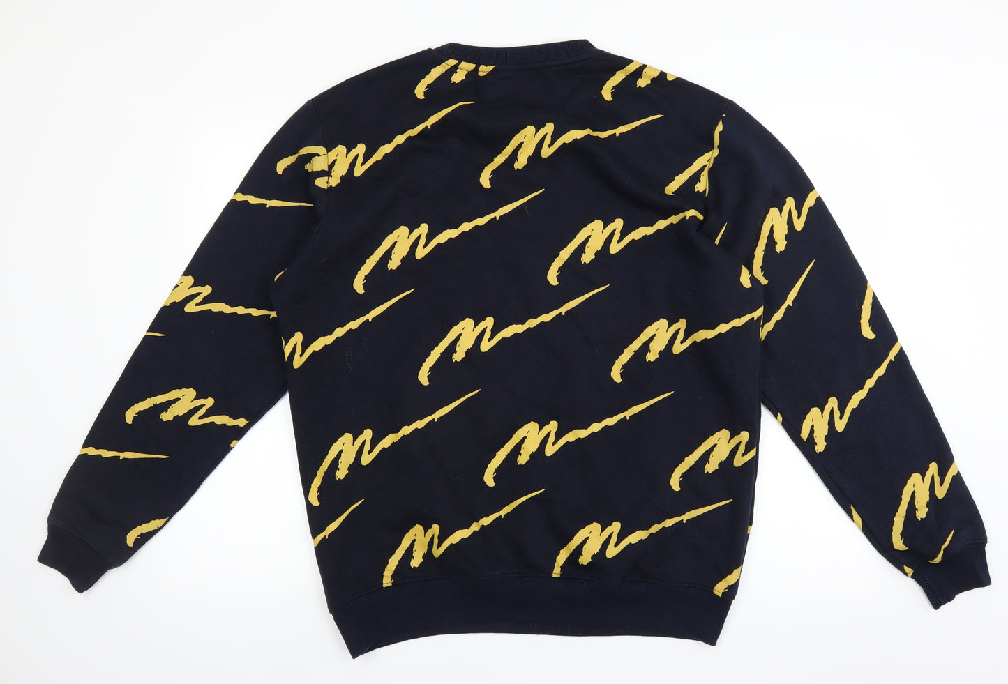 Boohoo Mens Blue   Pullover Sweatshirt Size L