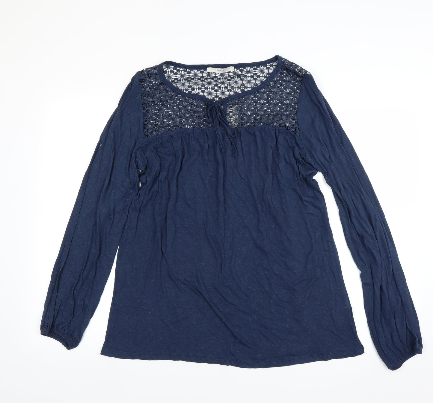 George Womens Blue   Basic Blouse Size 14