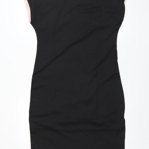 Preworn Womens Black   T-Shirt Dress