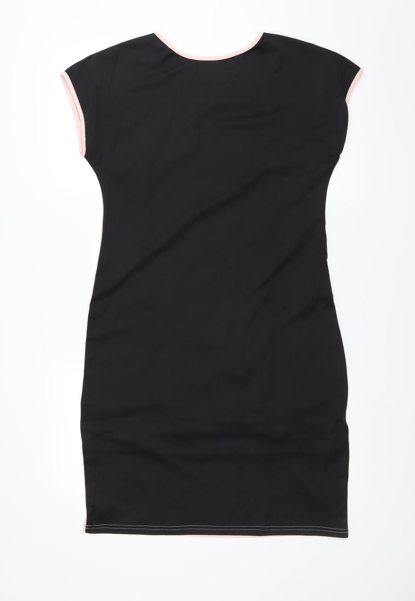 Preworn Womens Black   T-Shirt Dress