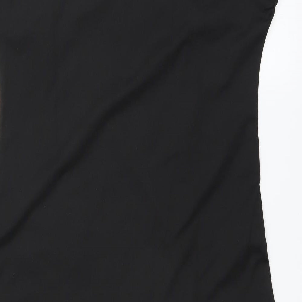 Preworn Womens Black   T-Shirt Dress