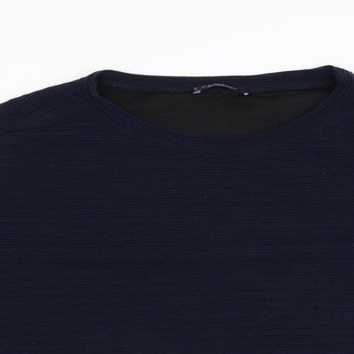 Violeta Womens Blue   Pullover Jumper Size L