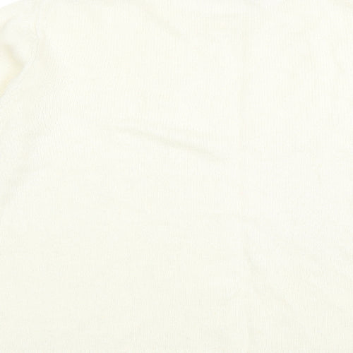 BM Womens Ivory   Pullover Jumper Size M