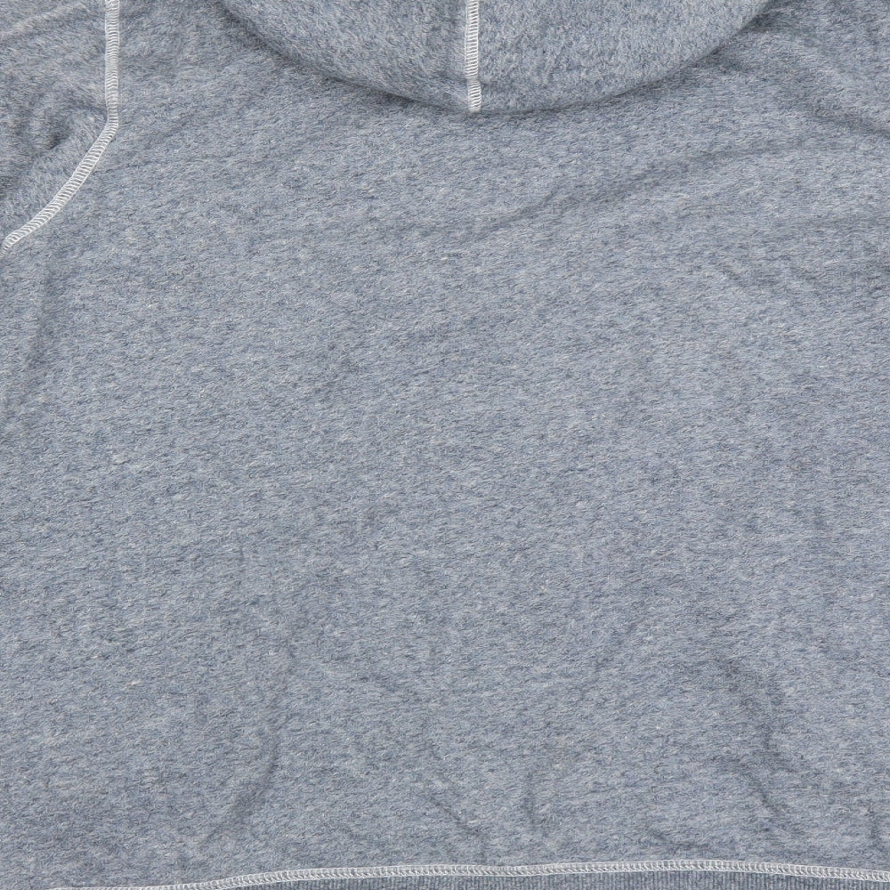 George Mens Blue   Full Zip Hoodie Size L