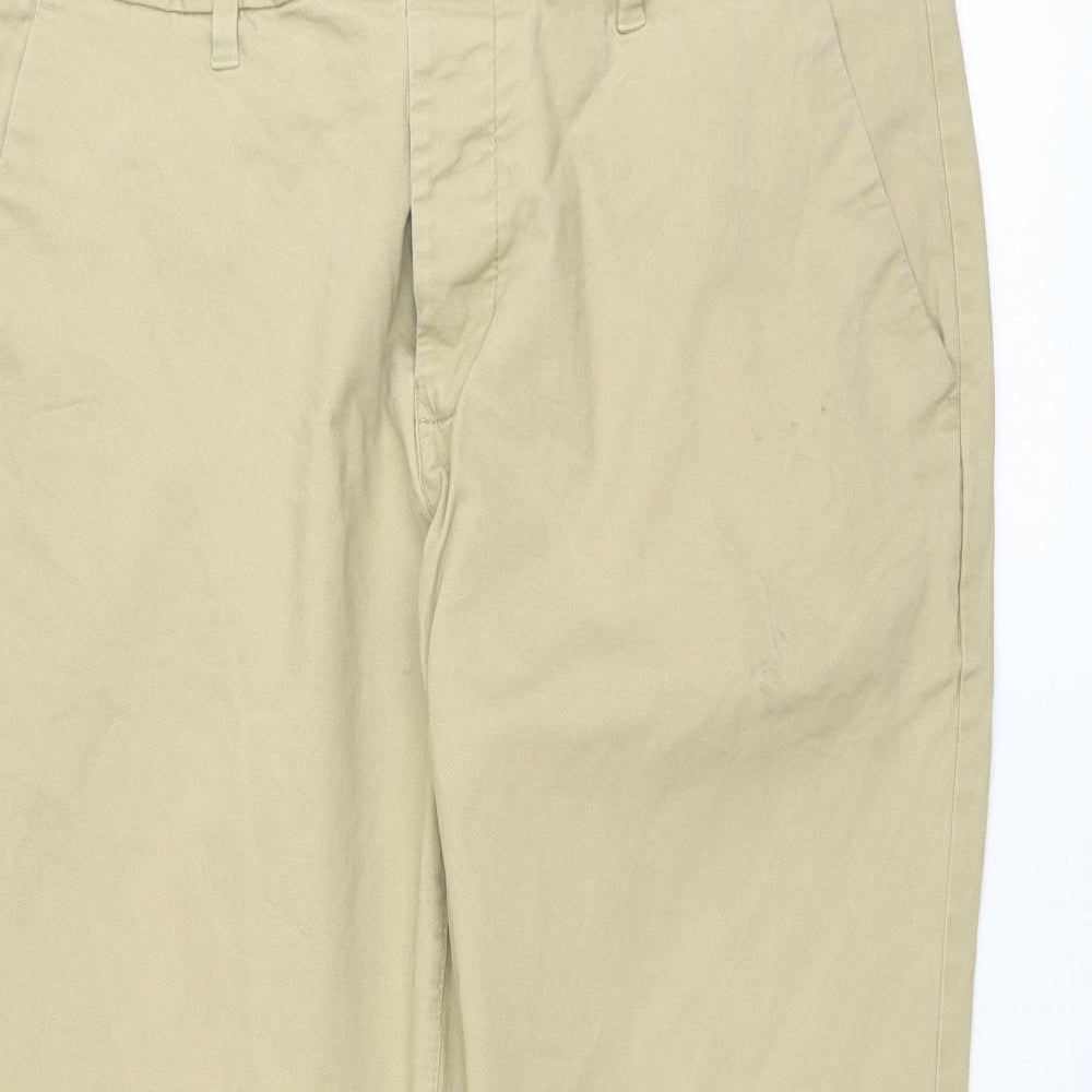 NEXT Mens Beige   Chino Trousers Size 38 in L29 in