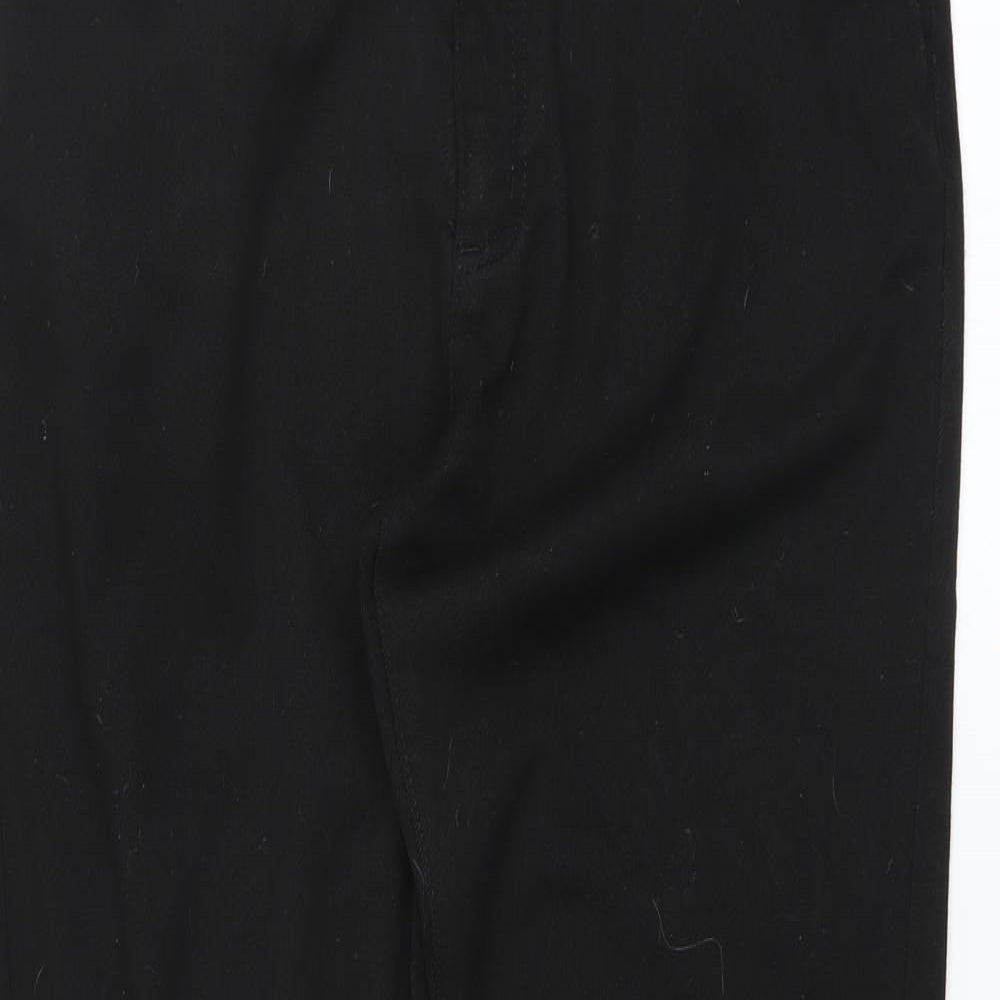 George Boys Black   Straight Jeans Size 16 Years - 16-17 YEARS
