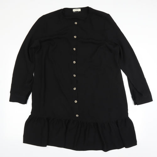Matalan Womens Black   Shirt Dress  Size 18