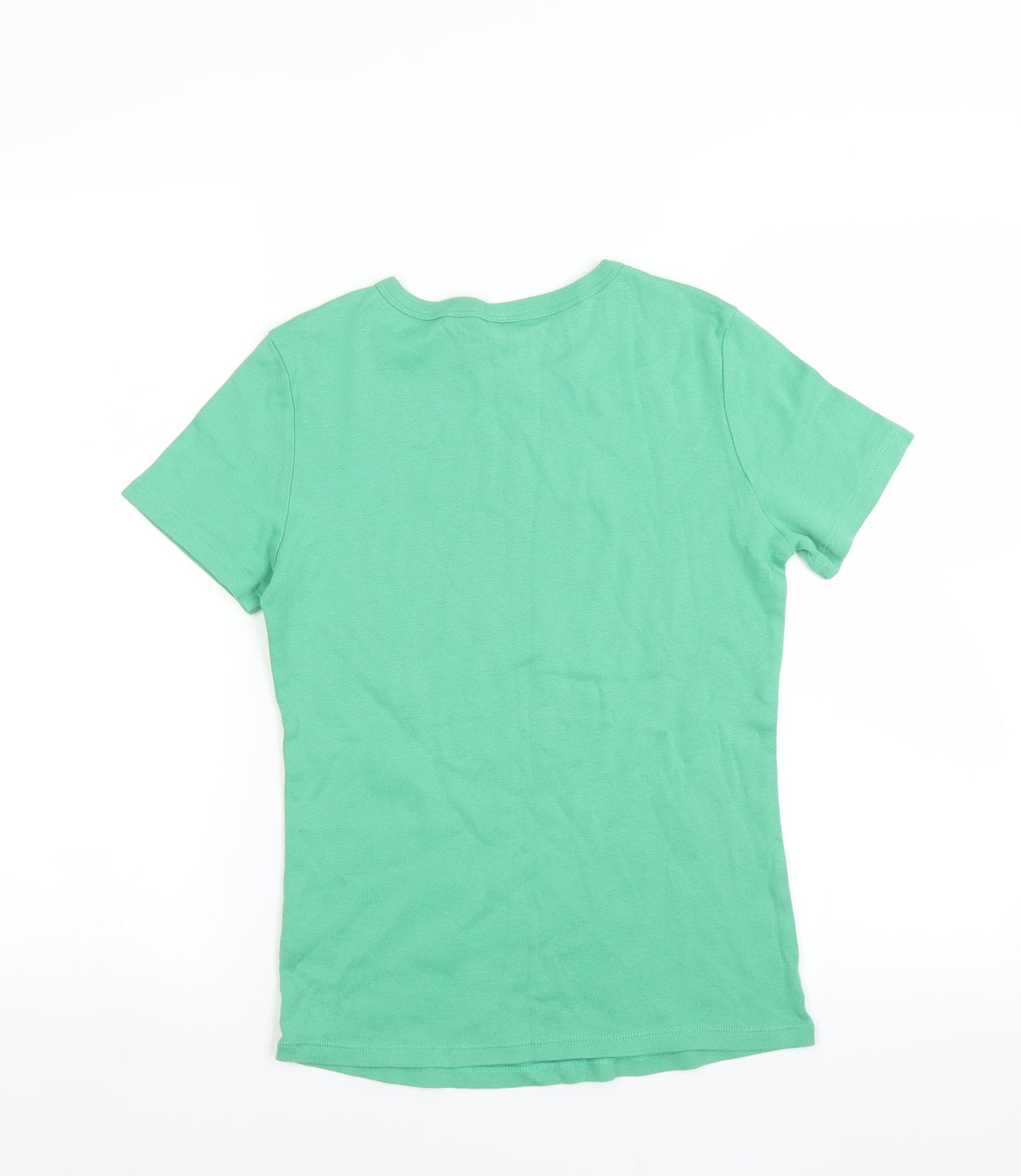 Marks and Spencer Womens Green   Basic T-Shirt Size 12