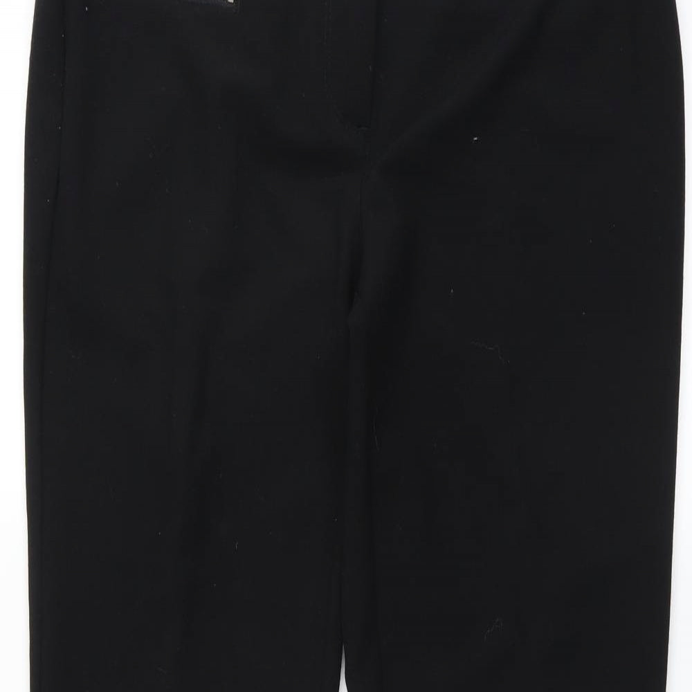 NEXT Womens Black   Trousers  Size 12 L30 in - Bootcut
