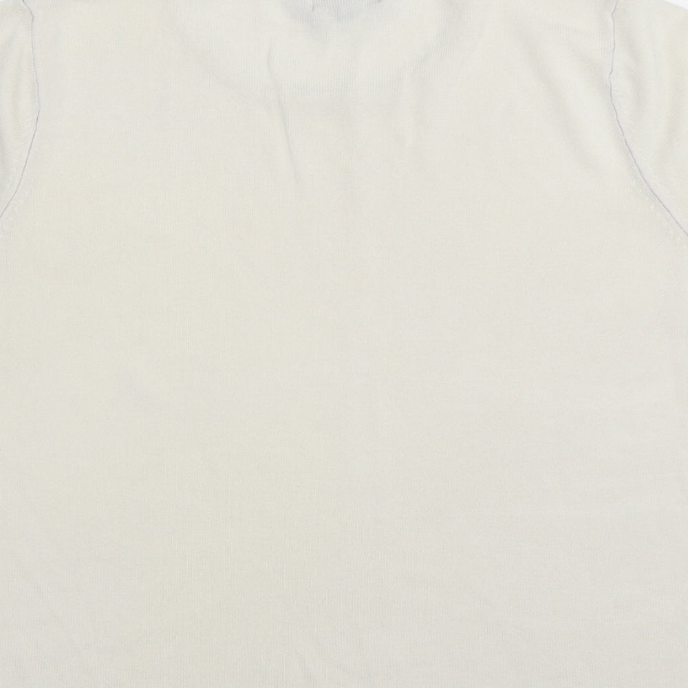 Matalan Womens White   Basic T-Shirt Size 20