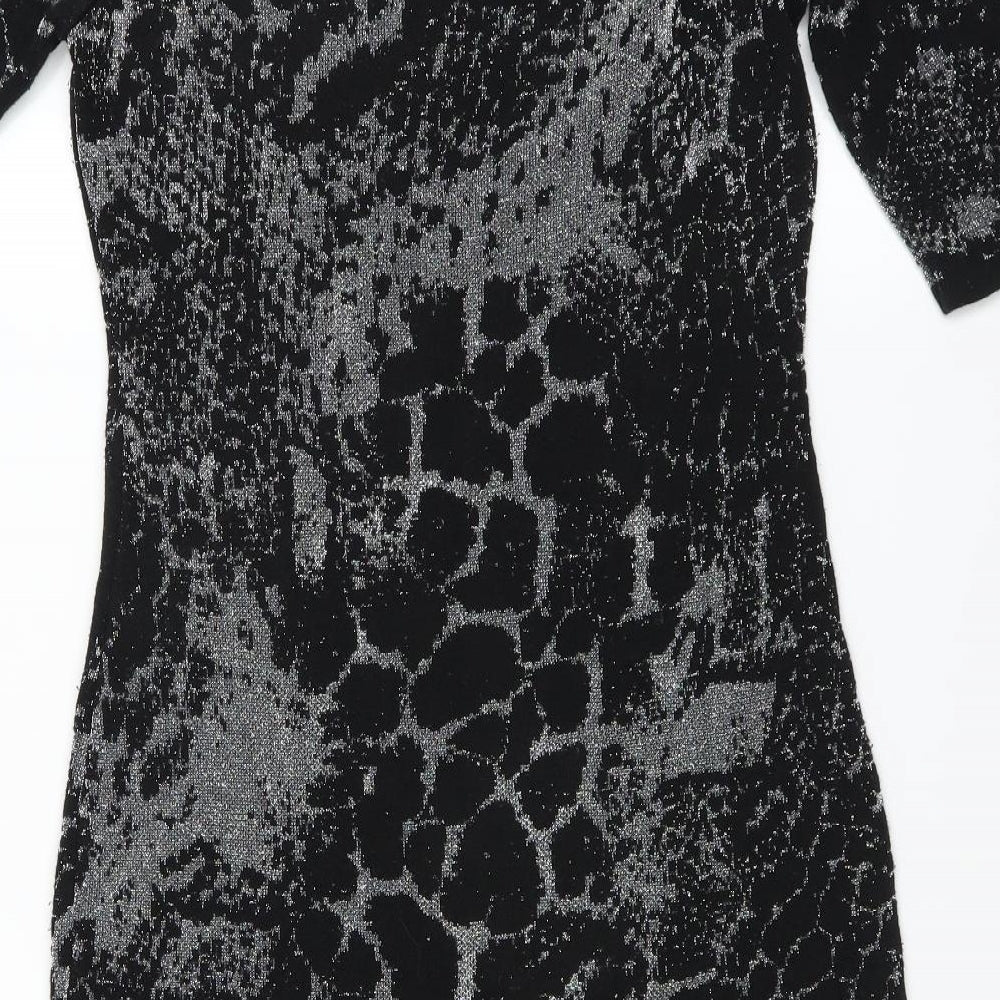 George Womens Black   Jumper Dress  Size 8