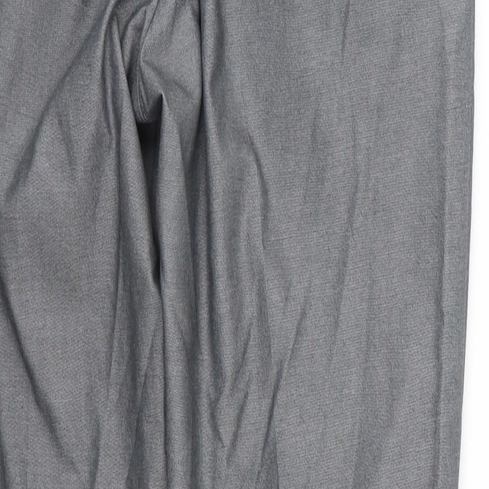 George Mens Grey  Rayon Trousers  Size 30 L31 in